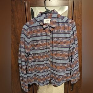 Goodfellow Southwest Design Flannel Shirt